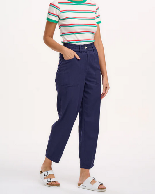 Rowan Star Trousers in Navy
