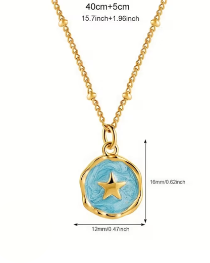 Enamel Charm Necklaces Assorted