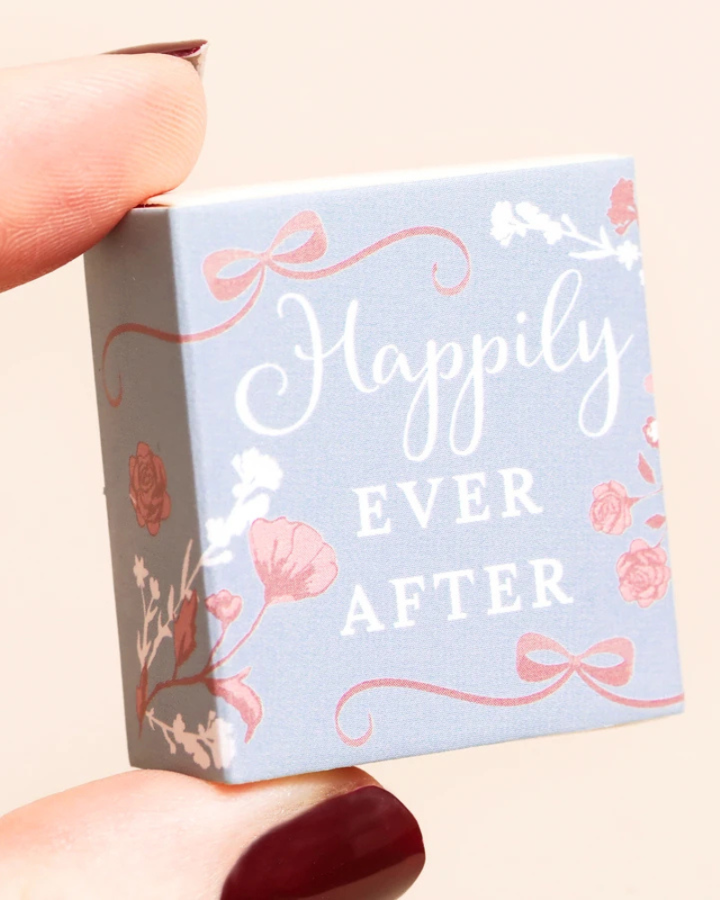 Horseshoe Tiny Ceramic Token In Matchbox