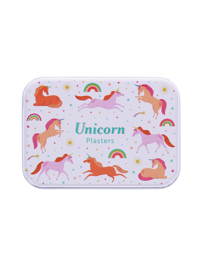 Children's Unicorn Plasters in a Tin