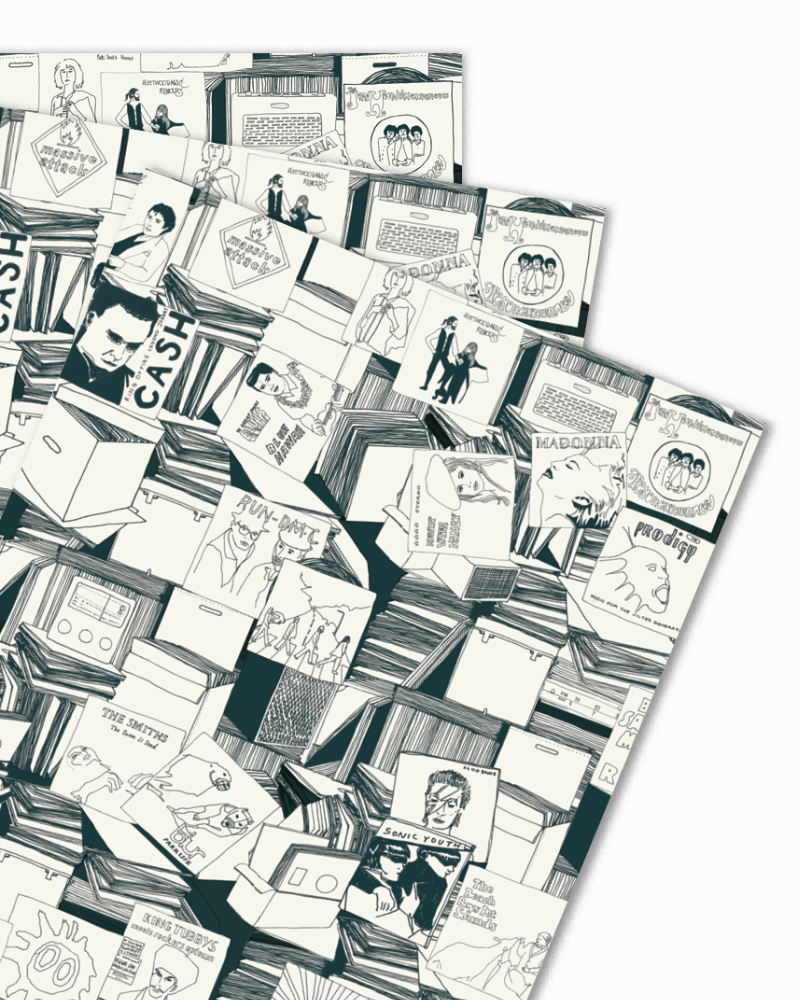 Vinyl Gift Wrap Sheet
