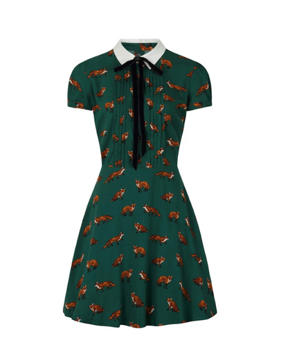 Vixey Foxy Dress In Green