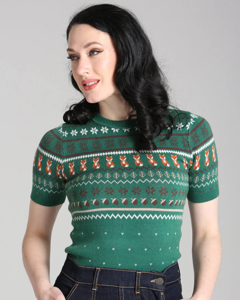 Vixey Foxy Nordic Jumper