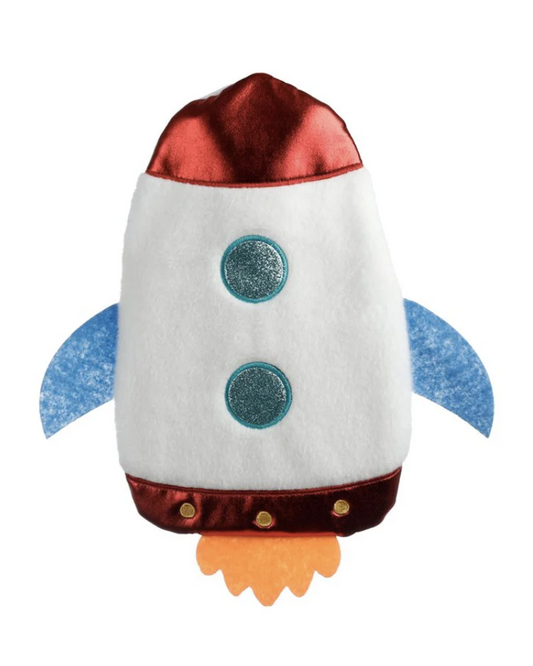 Rocket Ship Hot Water Bottle