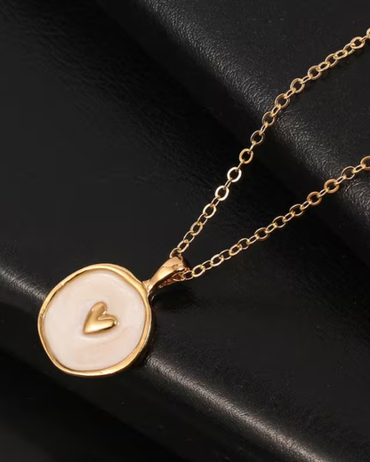 Celestial Round Enamel Necklaces Assorted