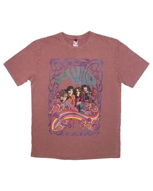 The Who Pysch Floral Wash Unisex T-Shirt