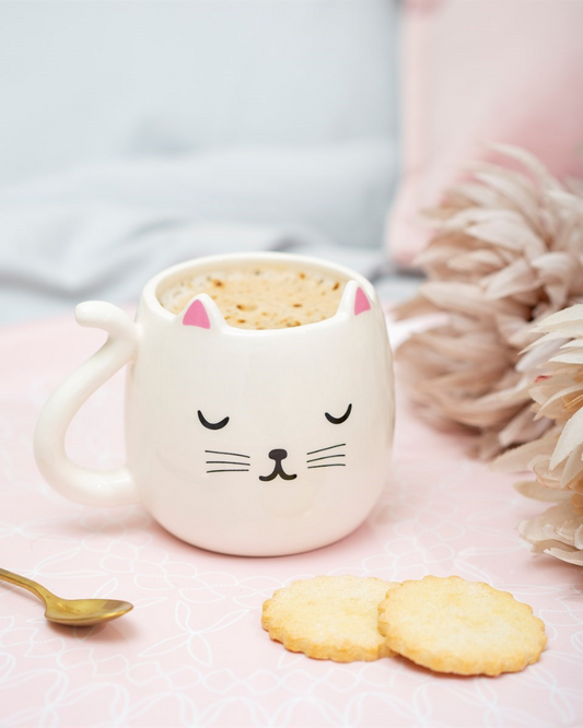 Cutie Cat Shaped Mug