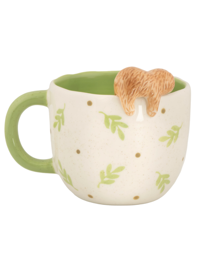 Peeking Sloth Mug