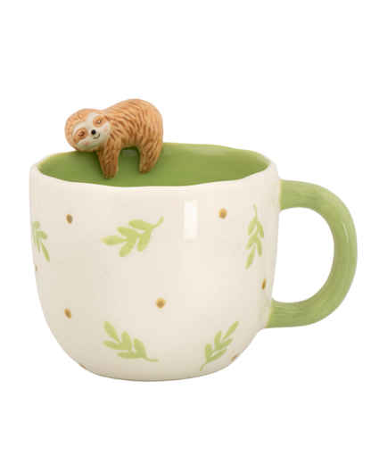 Peeking Sloth Mug