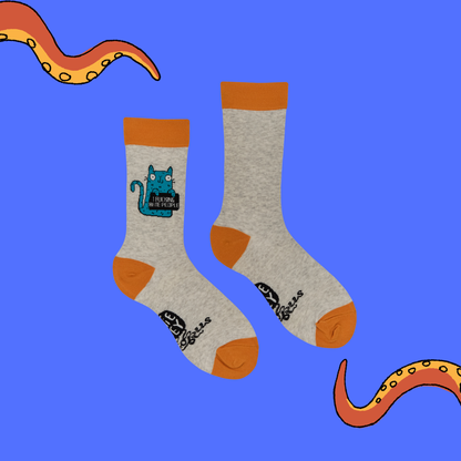 I Fucking Hate People Socks