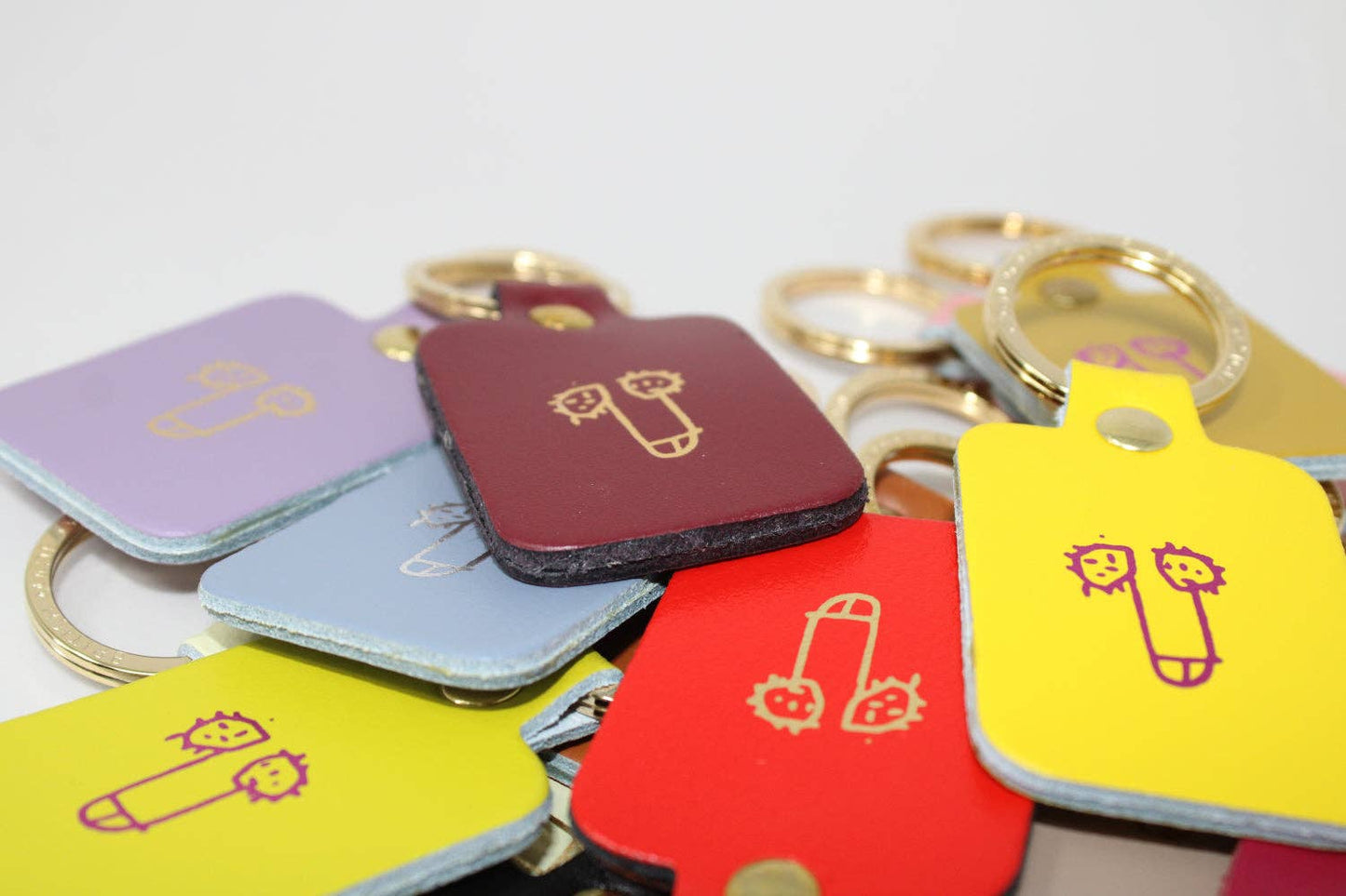 Willy Key Fob Red