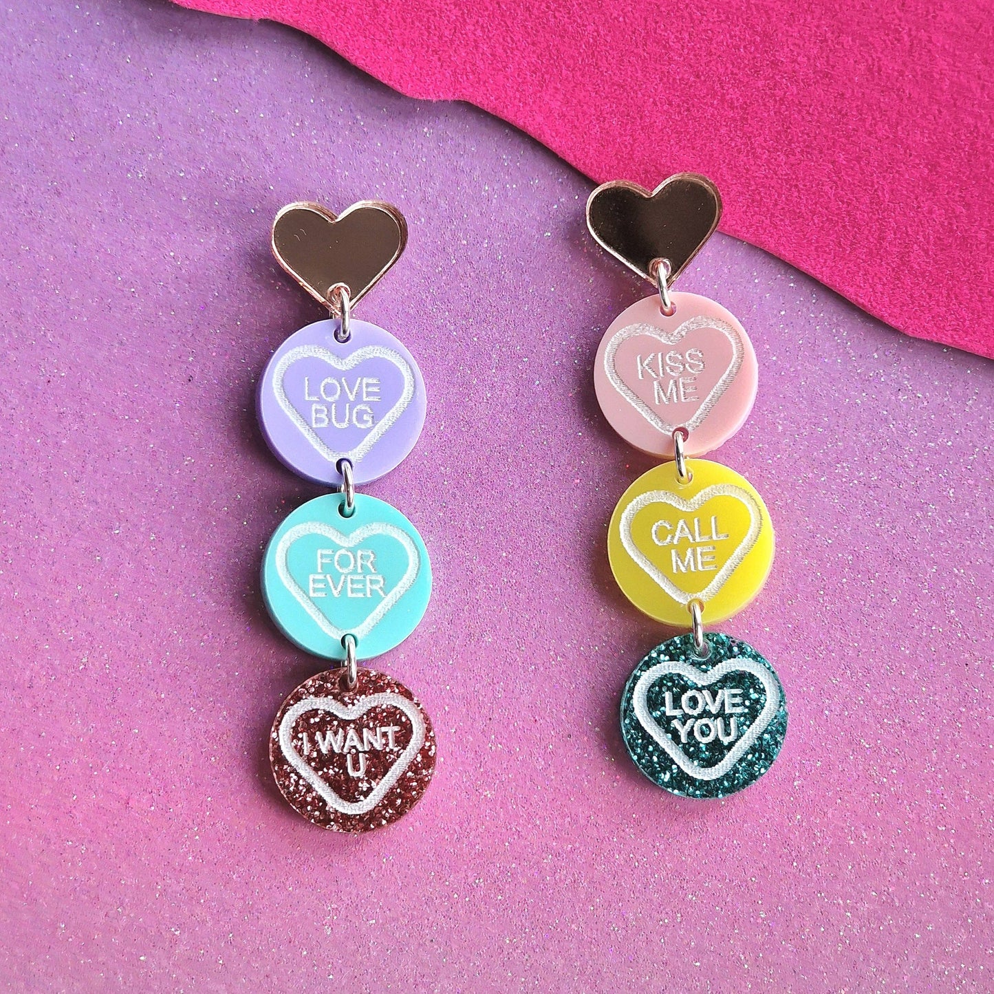 Love Heart Sweetie Earrings