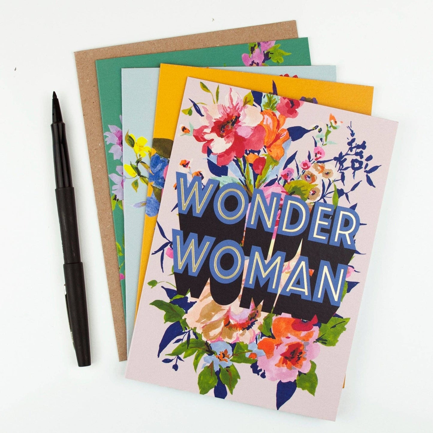 Wonder Woman Mother's Day Greeting Card