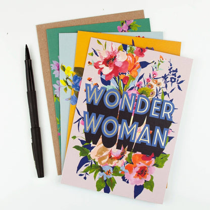 Wonder Woman Mother's Day Greeting Card