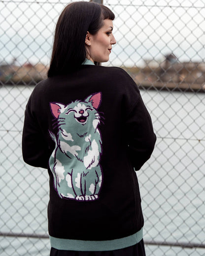 Purrfect Cats Long Cardigan Rebel Romance x Abi Perry