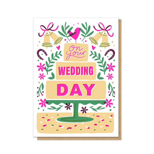 On Your Wedding Day Wedding Bells Card