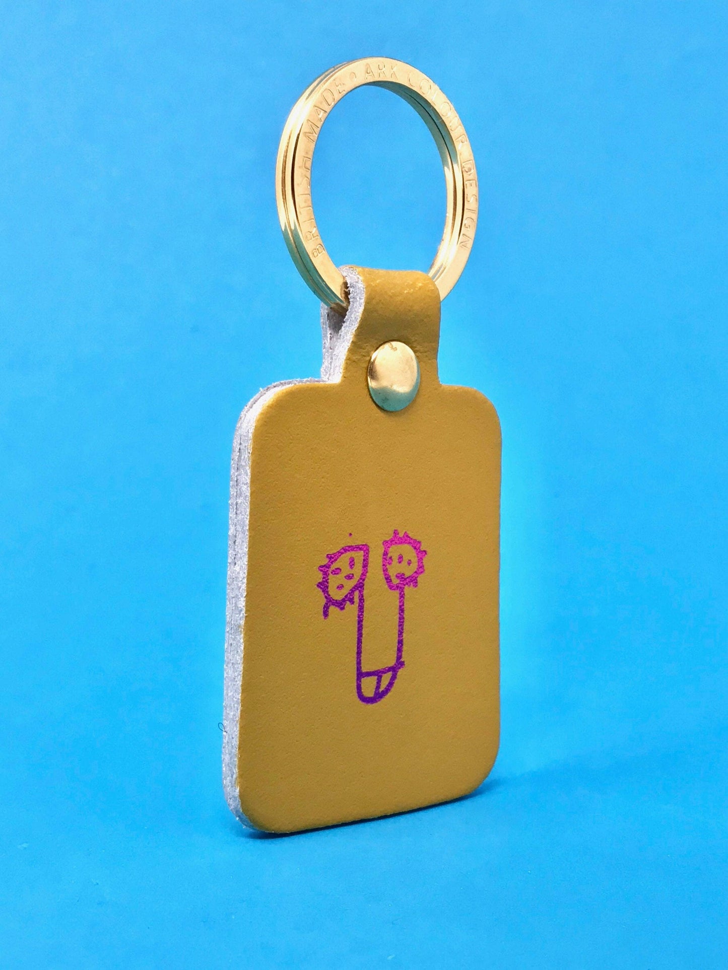 Willy Key Fob Bright Yellow