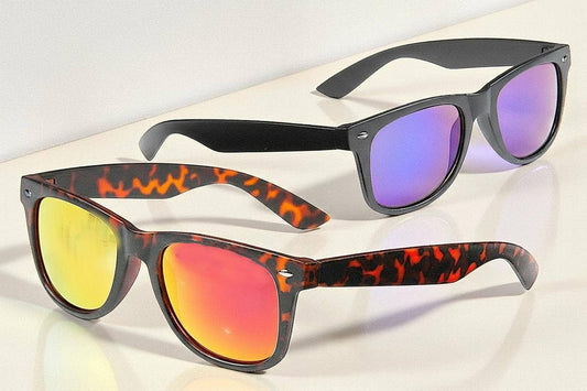 Boardwalk Reflective Lens Unisex Sunglasses