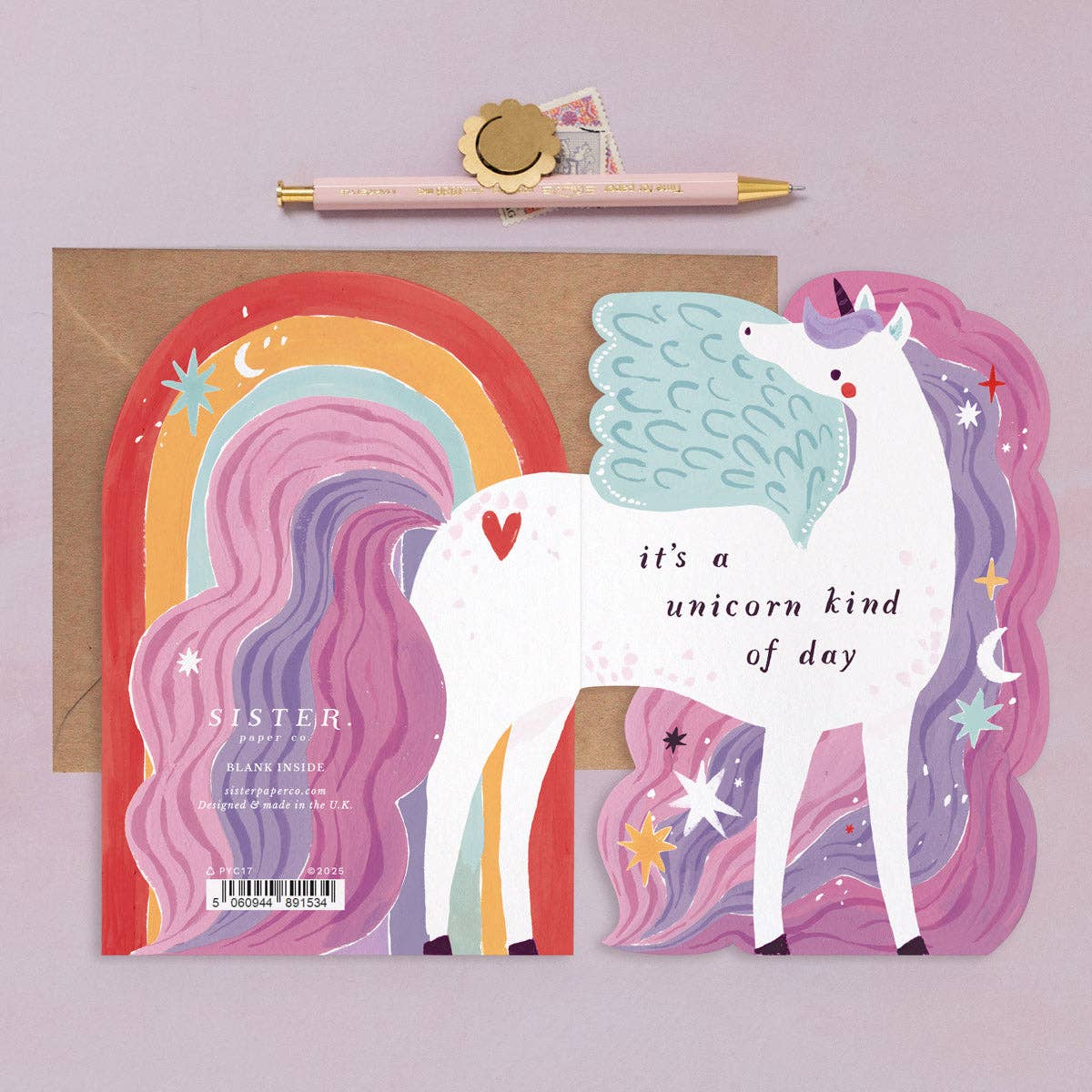 Unicorn Kind of Day Birthday Card