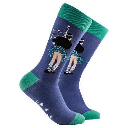 Scottish Kilt Bum Socks Large