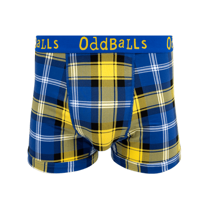 Doddie Weir Tartan Mens Cotton Boxer Shorts