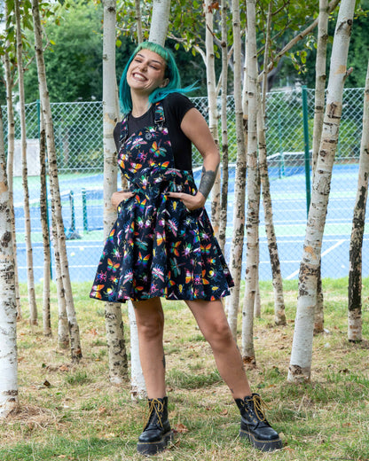 Pride Bugs Flared Pinafore Dress