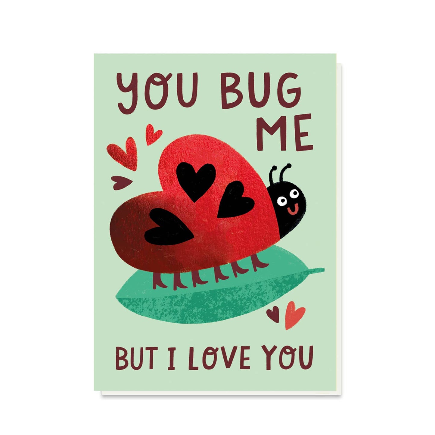 Love Bug Foiled Card