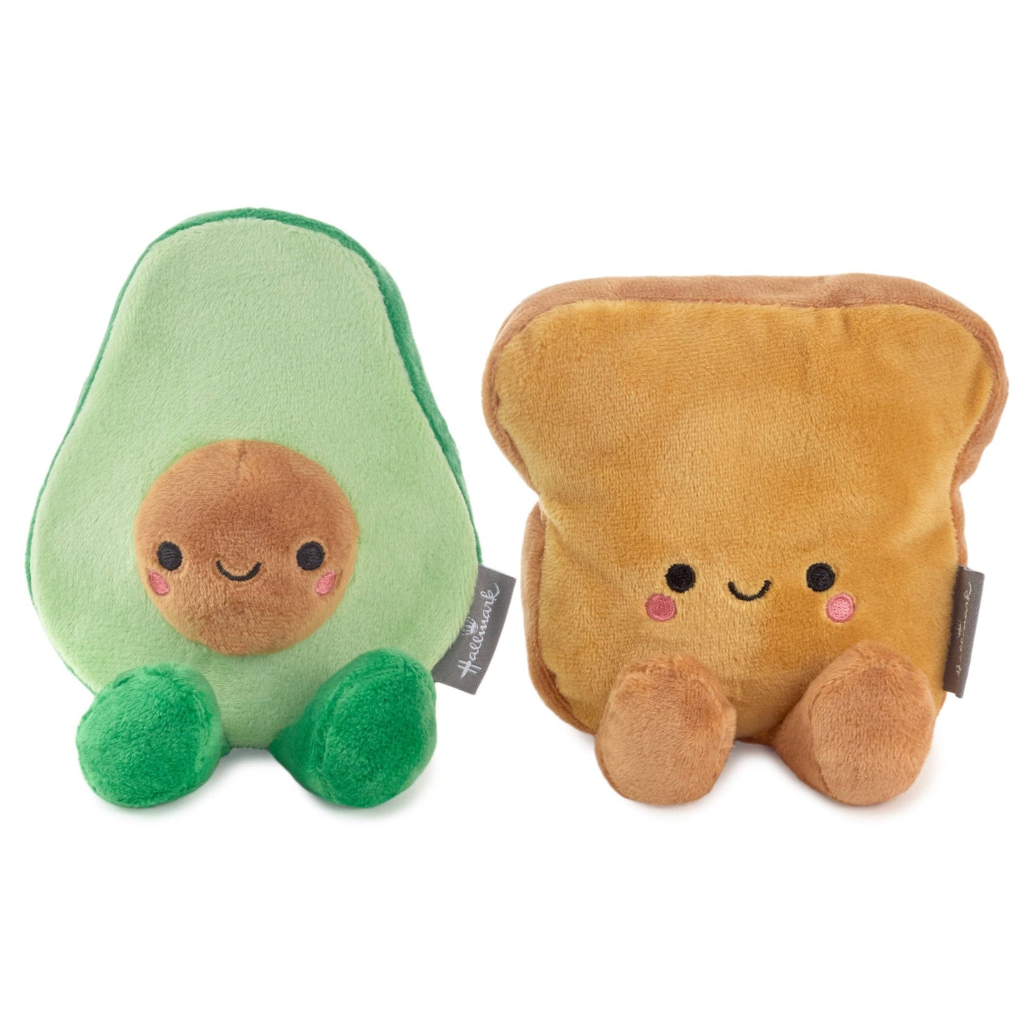 Avocado & Toast Magnetic Plush Toy Pair