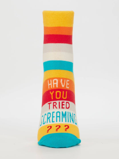 Have You Tried Screaming??? Women's Ankle Socks