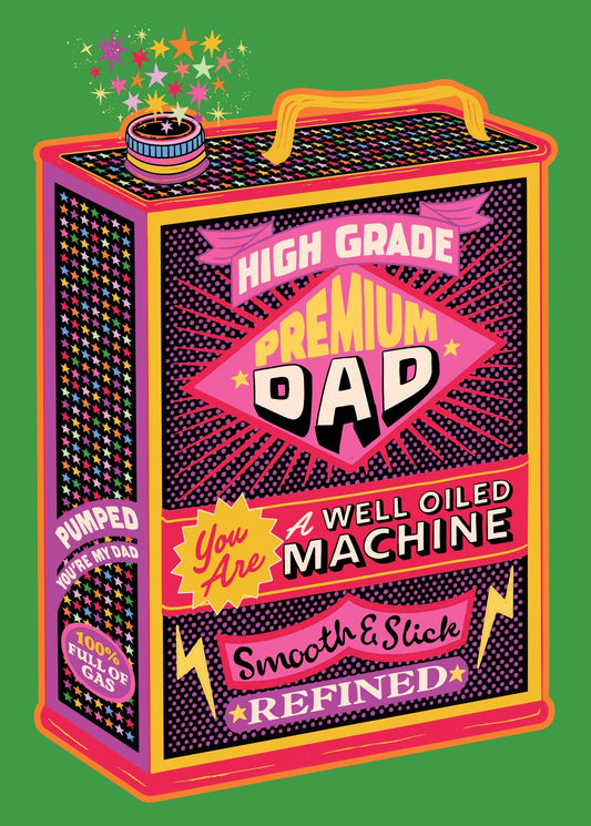 Premium Dad Greeting Card