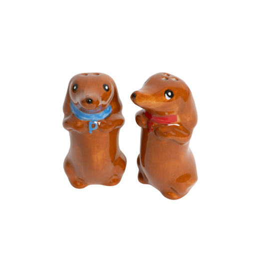 Dachshund Salt & Pepper Shaker By Helio Ferretti