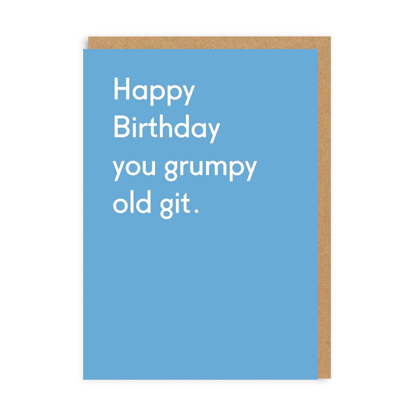 Grumpy Old Git Greeting Card