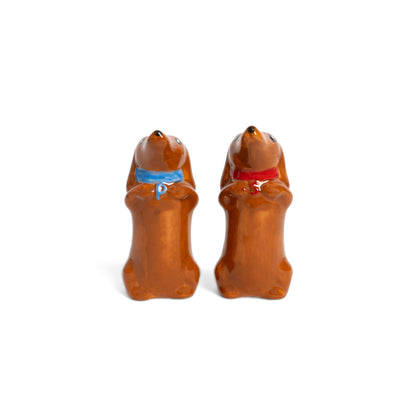 Dachshund Salt & Pepper Shaker By Helio Ferretti