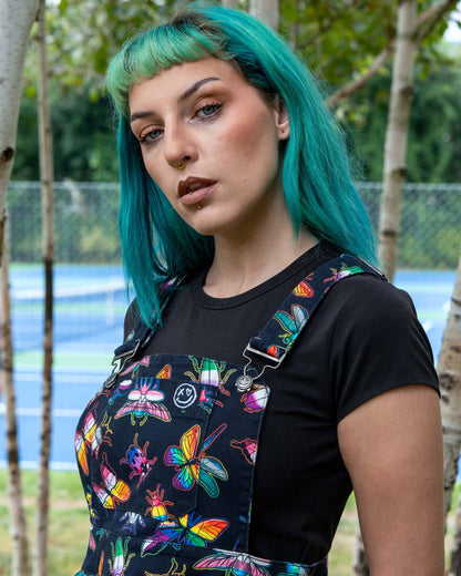 Pride Bugs Flared Pinafore Dress