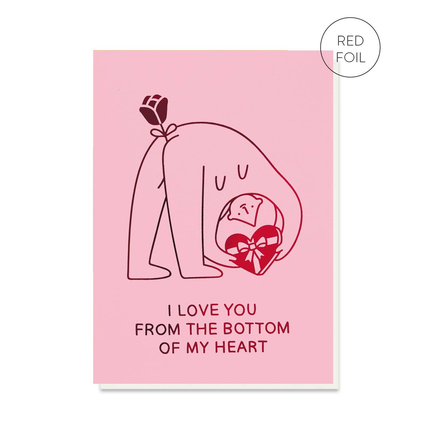 Bottom Of My Heart Card