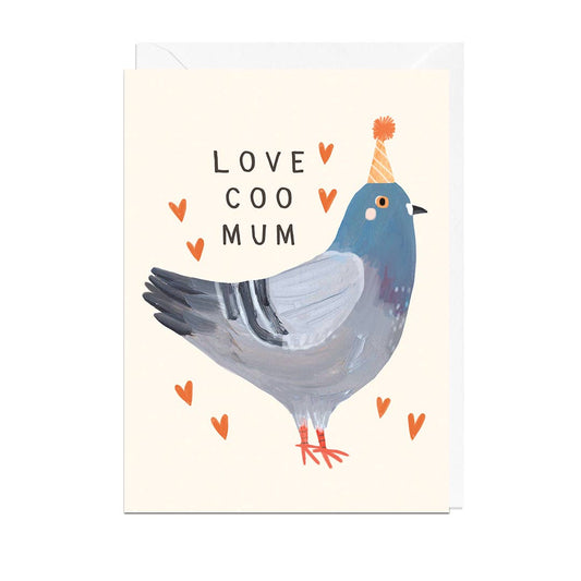 Love You Mum Greeting Card