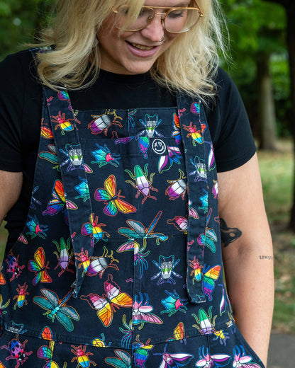 Pride Bugs Unisex Stretch Dungarees