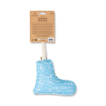 High Top Sneaker Pet Toy Rope By Speckle And Spot