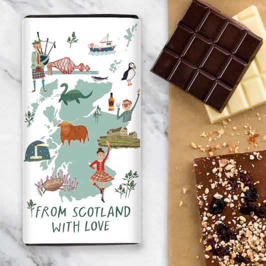Love From Scotland Handmade Salted Caramel Chocolate