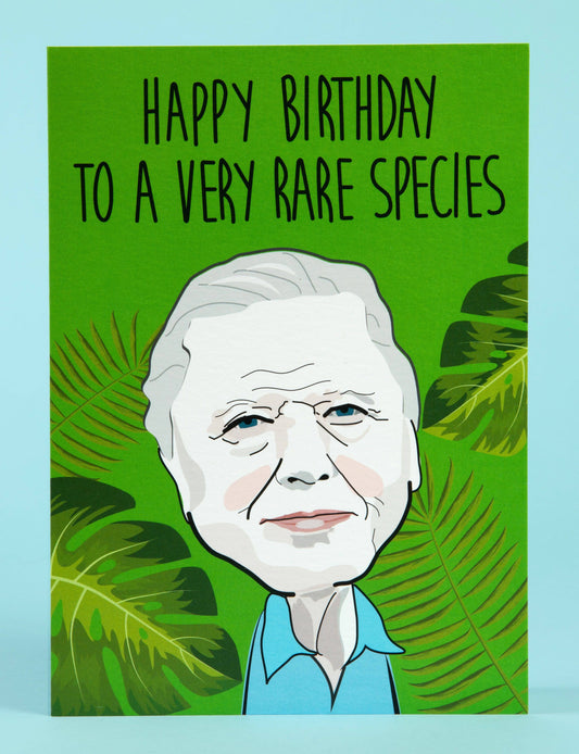 A Very Rare Species Birthday Card