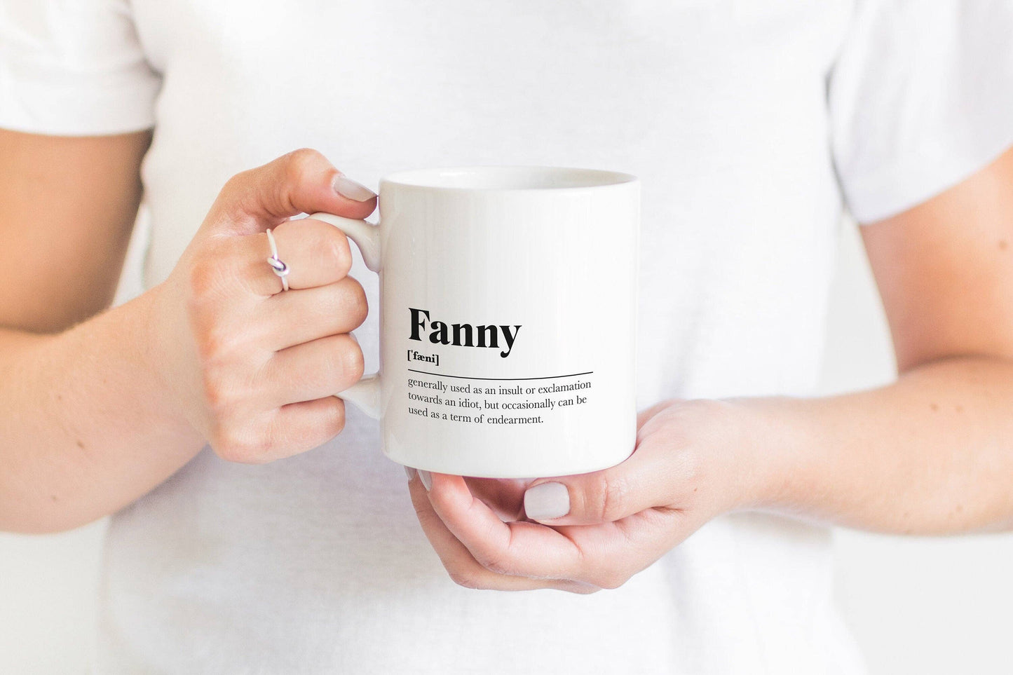 Fanny Greeting Scots Saying Mug