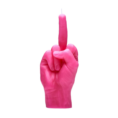 Pink F*ck You Middle Finger Candle