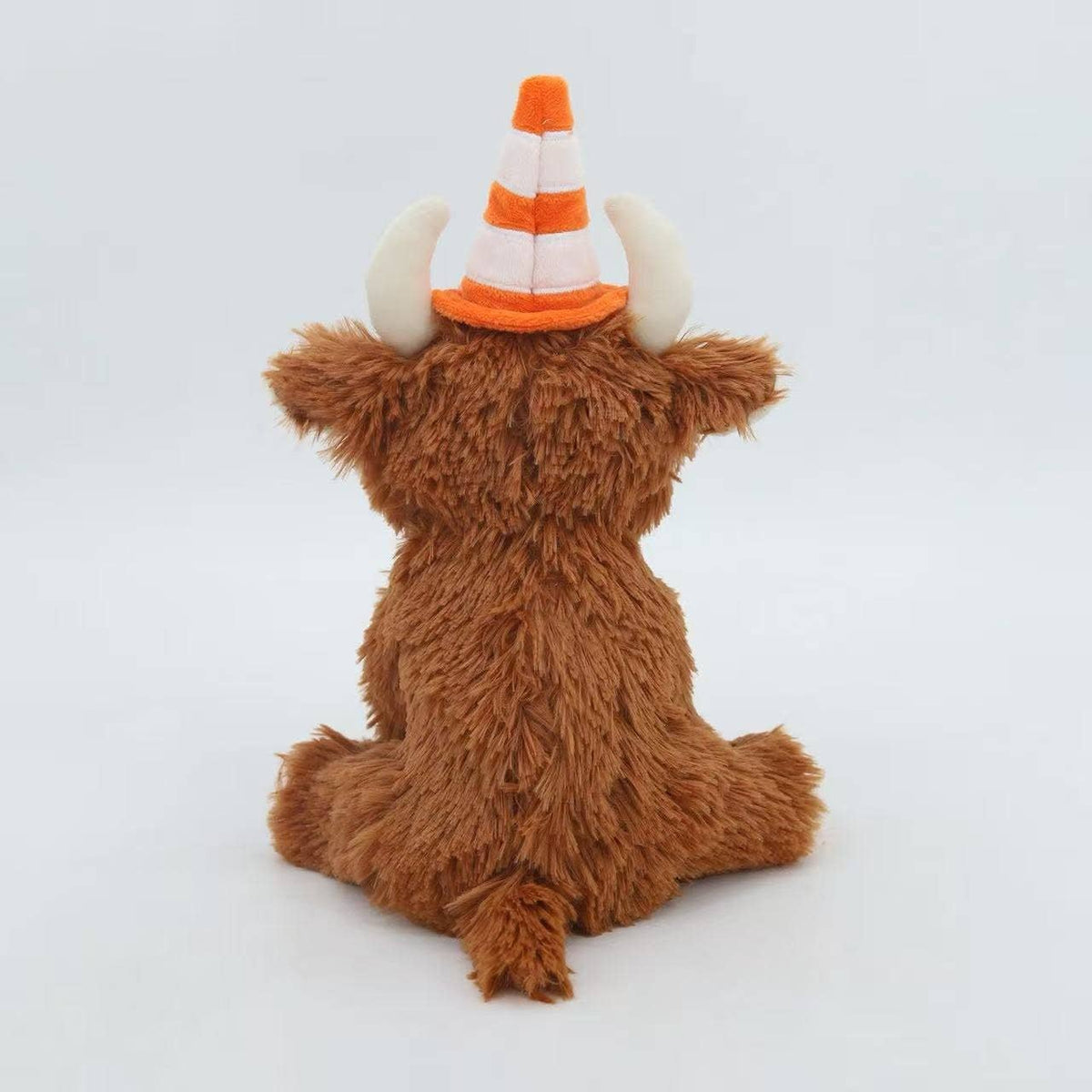 Traffic Cone Coo Highland Cow Toy