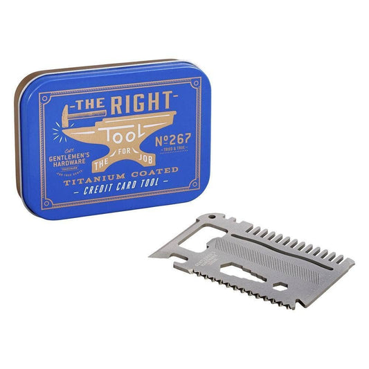 Gentlemen's Hardware Credit Card Tool