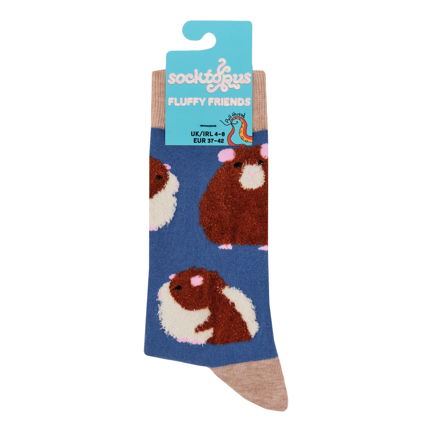 Fluffy Hamster Unisex Socks