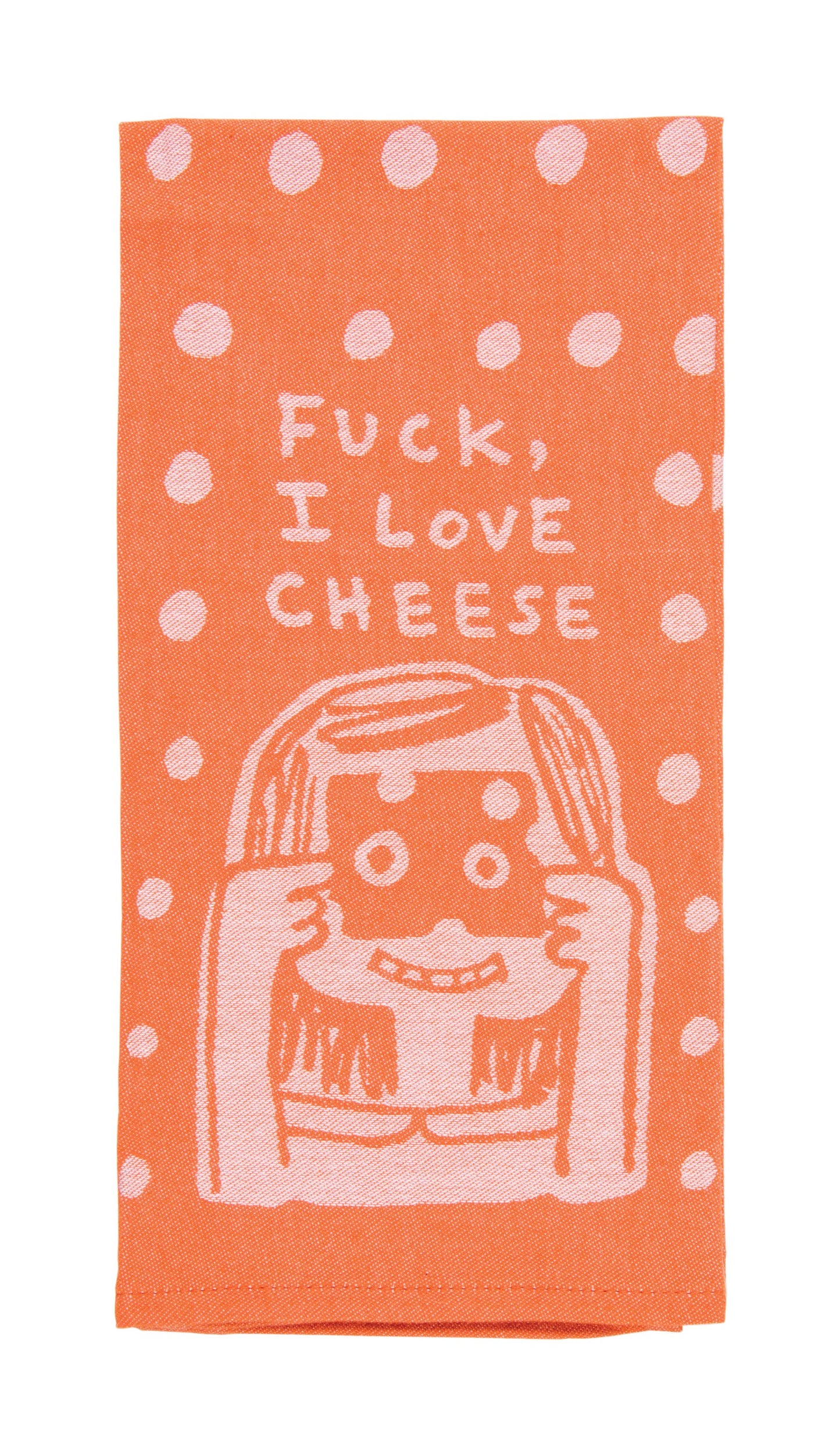 Fuck, I Love Cheese Kitchen Dish Towel
