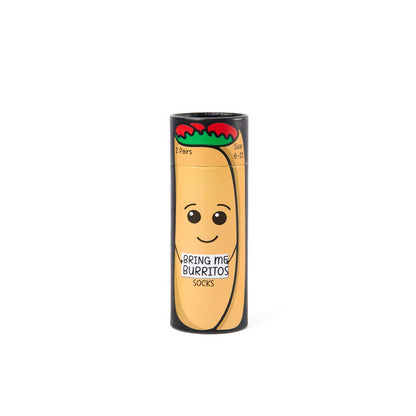 Burrito Unisex Socks Gift Set Of 2 Pairs