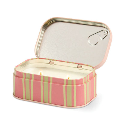 Martini Lemon And Violet Bistro Tin Candle By Paddywax
