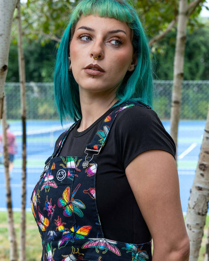 Pride Bugs Flared Pinafore Dress