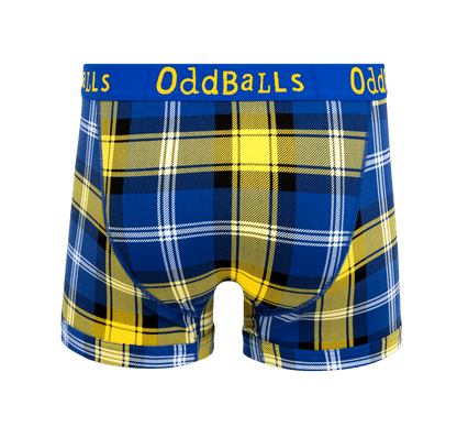 Doddie Weir Tartan Mens Cotton Boxer Shorts